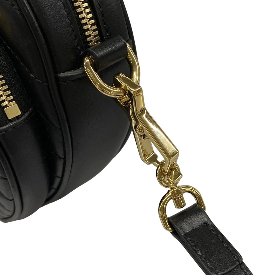 GUCCI INTERLOCKING G MINI HEART SHOULDER BAG - 8