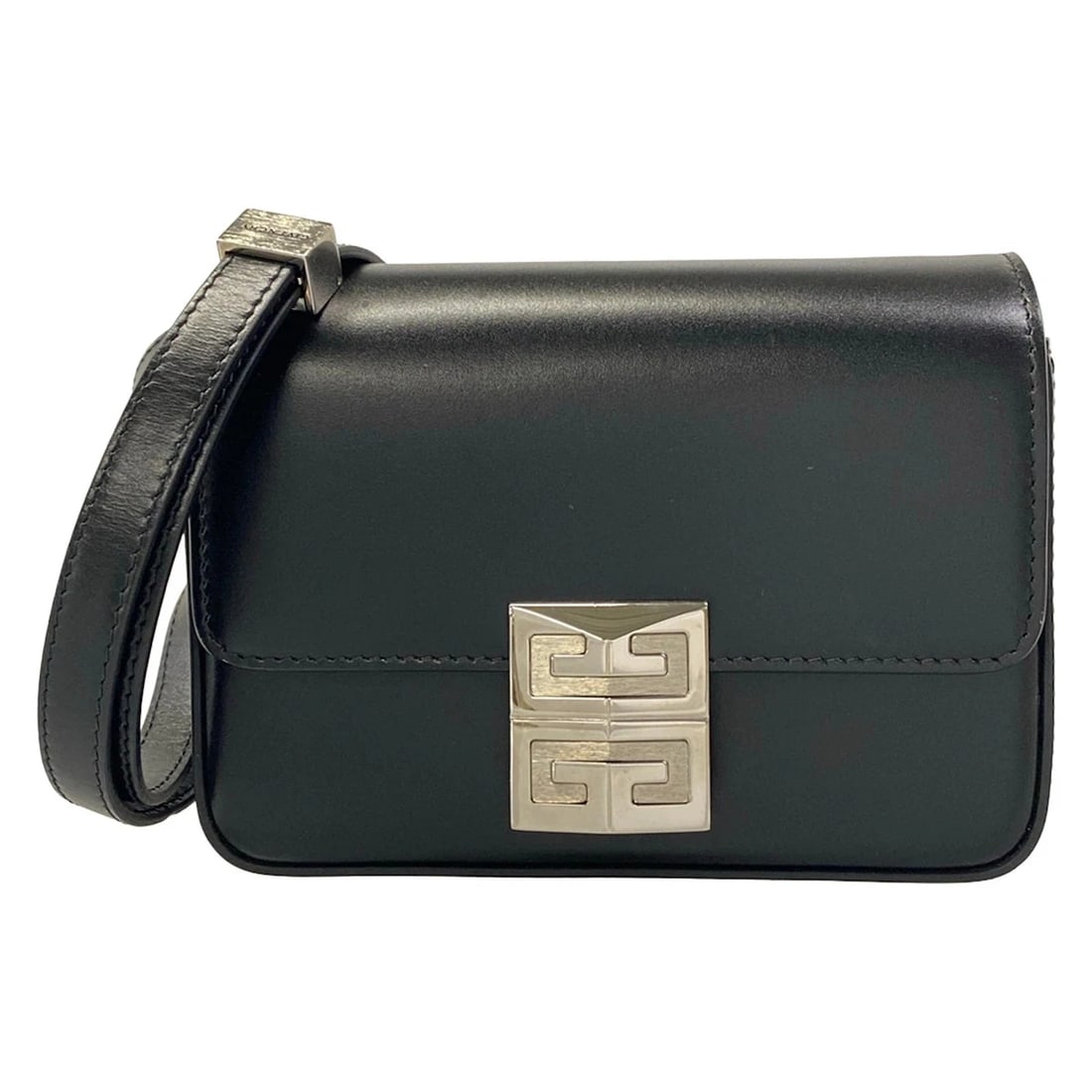GIVENCHY 4G CROSSBODY BAG SMALL BLACK LEATHERSHOULDER BAG (1 of 10)