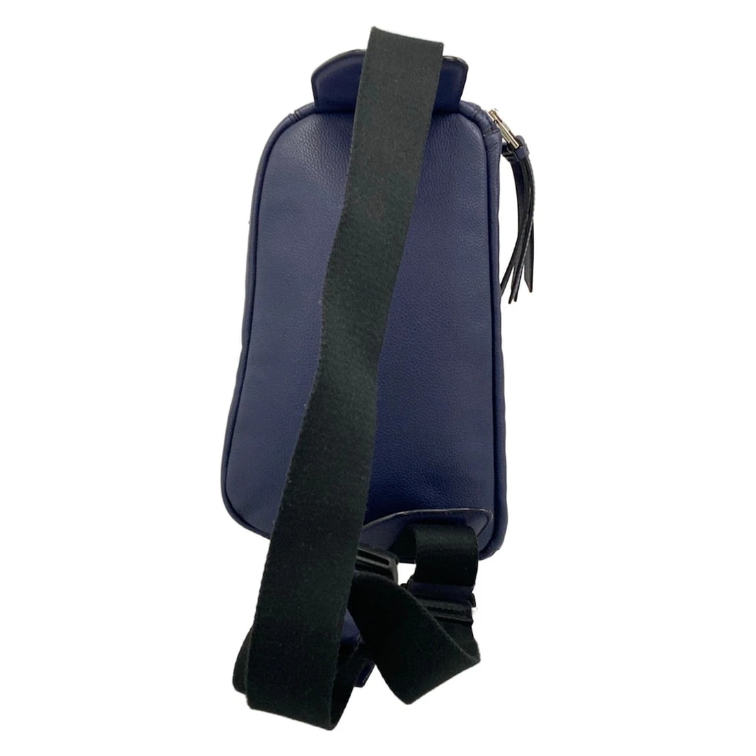 LOEWE PUZZLE SLING NAVY LEATHER BACKPACK - 3