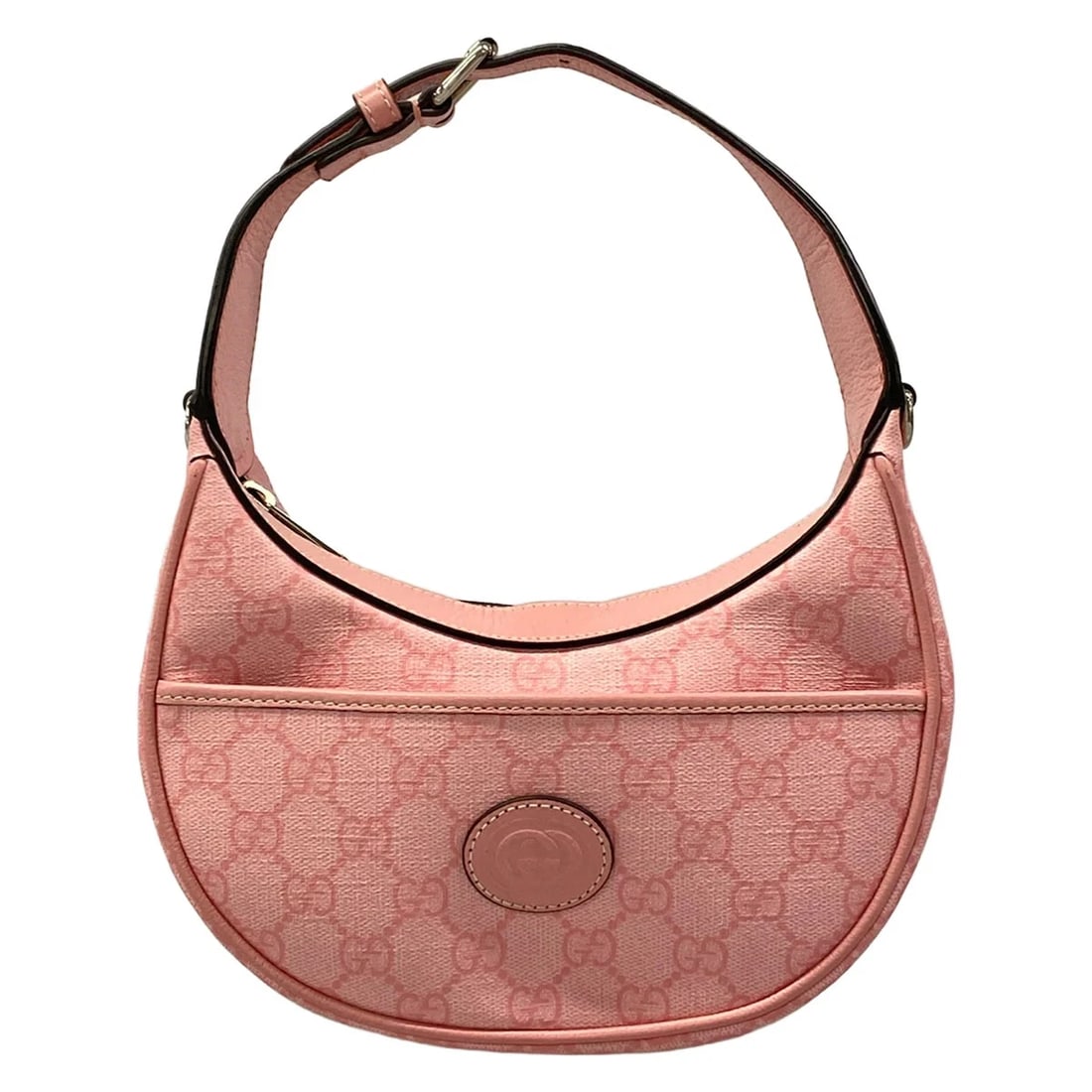 GUCCI MINI BAG PINK PVC LEATHER HANDBAG: GUCCI Mini Bag Pink PVC Leather Handbag Brand: GUCCI Type/Style: Handbag Material: Exterior Material PVC, Leather Color: Exterior Color Pink Size: Height : 4.33 inch (11 cm) Width : 5.12 inch (13 cm)8