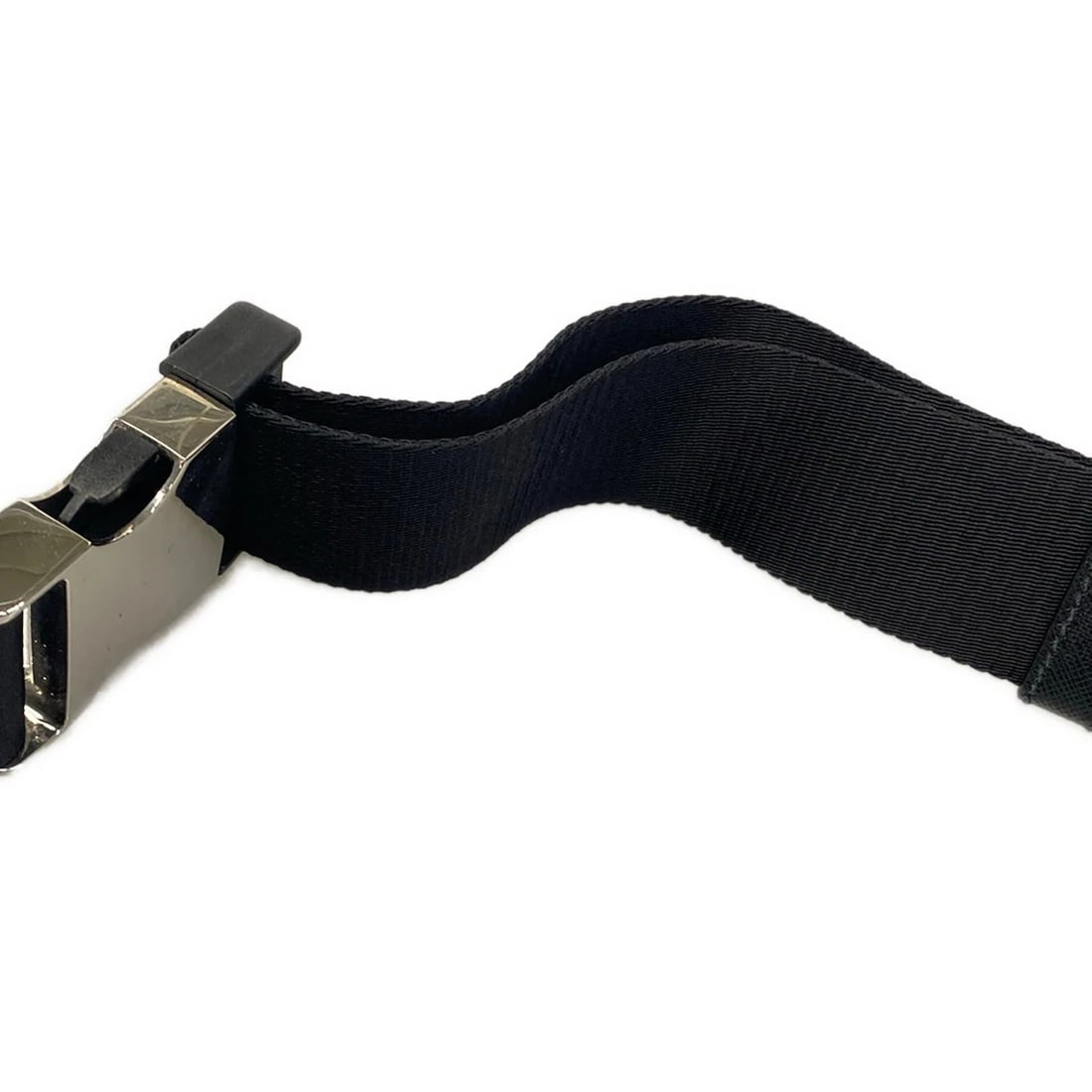 PRADA BLACK NYLON BUM BAG - 8