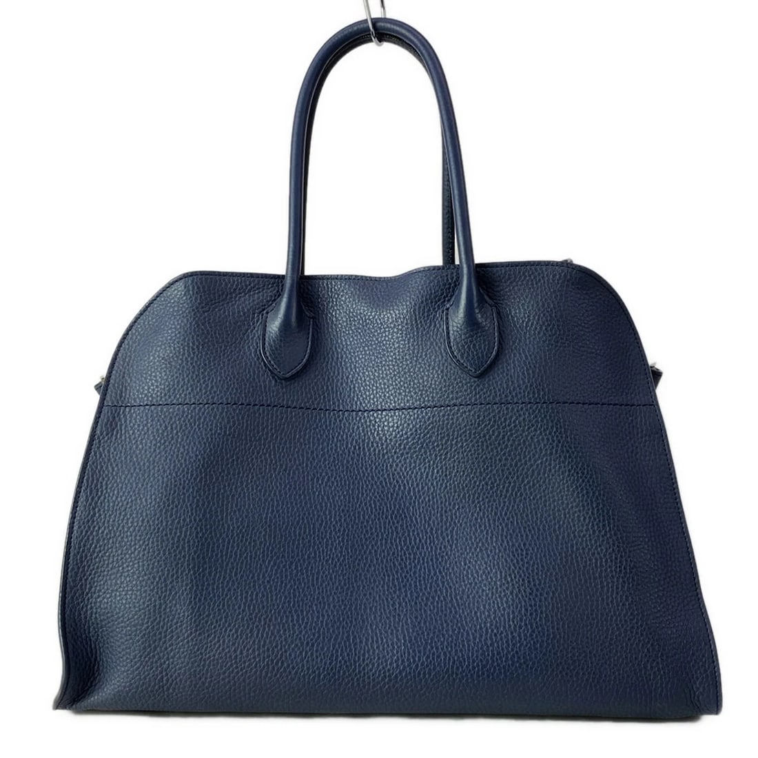 THE ROW SOFT MARGAUX DARK NAVY SOFT GRAIN CALFHANDBAG (1 of 9)
