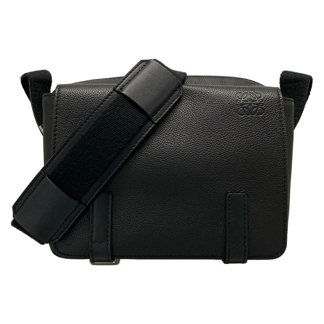 LOEWE MILITARY MESSENGER BAG SOFT GRAIN CALF SHOULDER BAG (1 of 10)