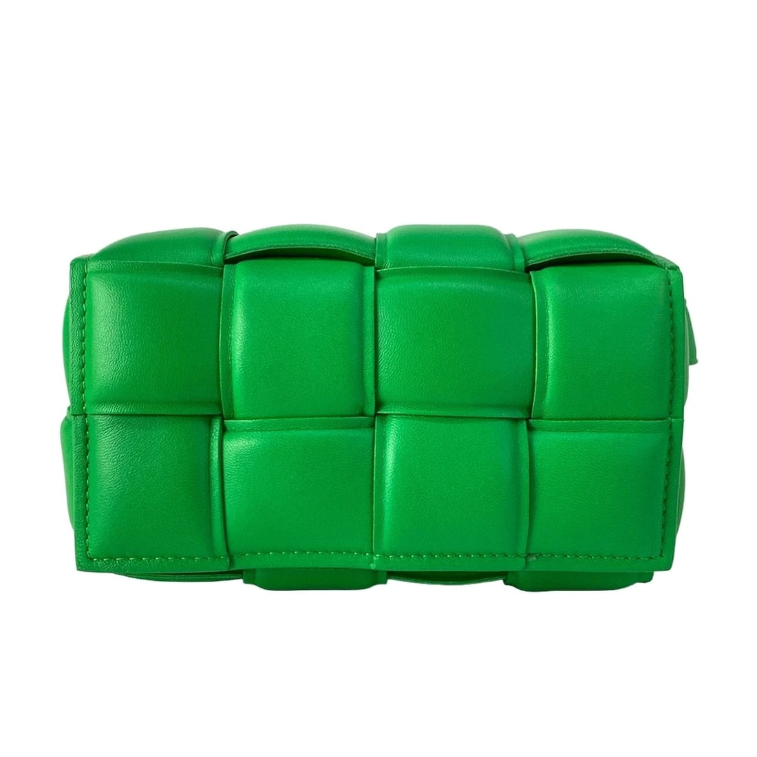 BOTTEGA VENETA GREEN LEATHER BUM BAG: BOTTEGA VENETA Green Leather Bum Bag Brand: BOTTEGA VENETA Type/Style: Bum Bag Material: Exterior Material Leather Color: Exterior Color Parakeet (Green) Size: Height : 4.33 inch (11 cm) Width : 7.09 