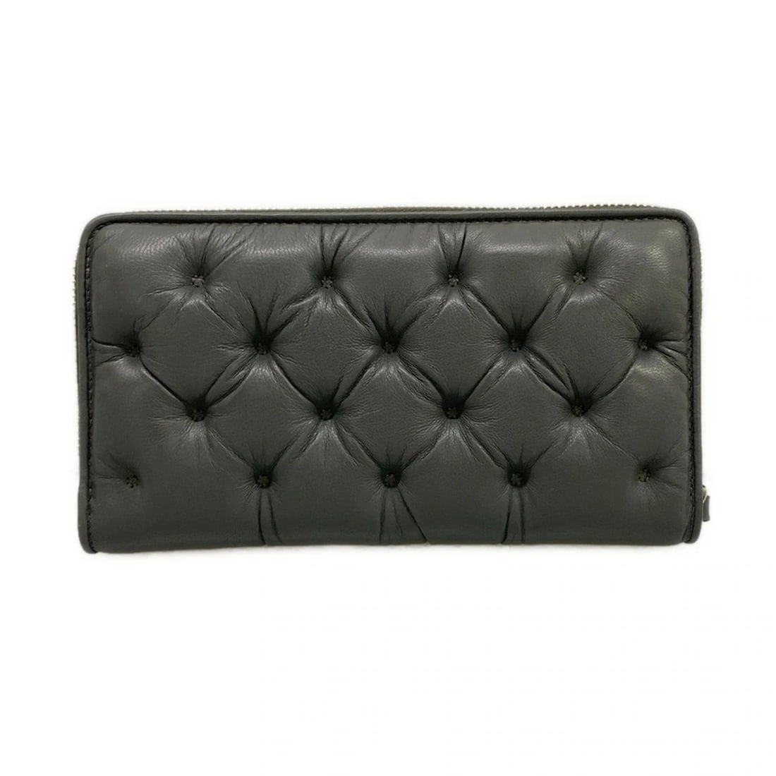 MAISON MARGIELA GRAM SLAM DARK GRAY LEATHERLONG WALLET (1 of 9)