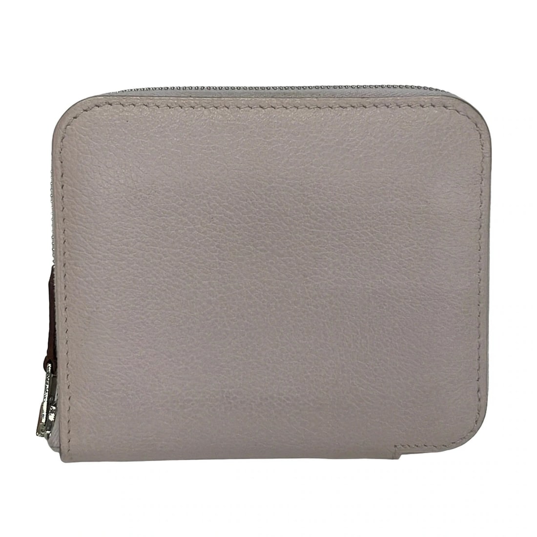 HERMES AZAP COMPACT SILKINMAUVE PALE EVERCOLOR COIN CASE (1 of 4)