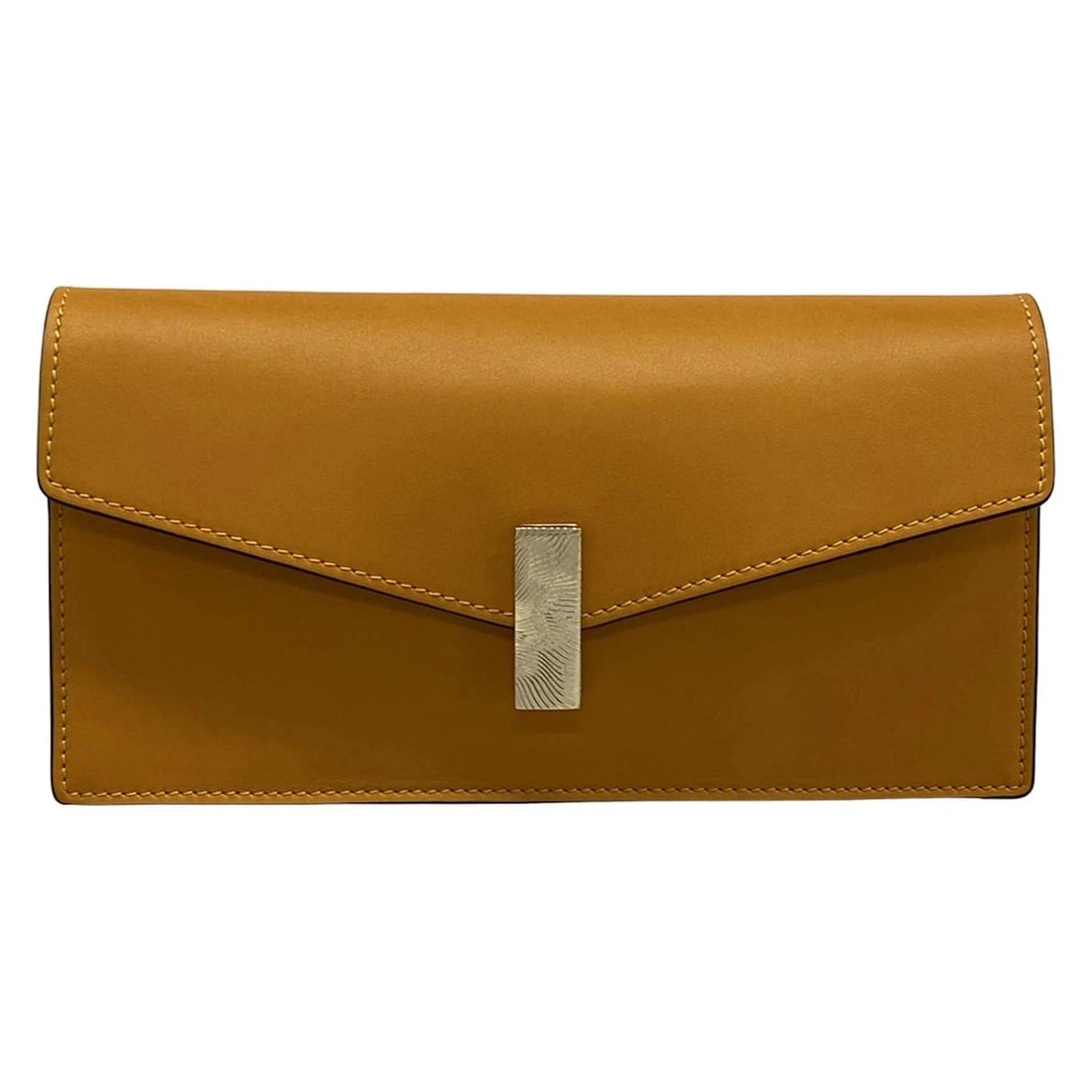 VALEXTRA ISIDE POCHETTE ORANGE LEATHER CLUTCH BAG: Valextra Iside Pochette Orange Leather Clutch Bag Brand: Valextra Type/Style: Clutch Bag Material: Exterior Material Leather Color: Exterior Color Orange Size: Height : 5.12 inch" (13 cm) Width : 9.45