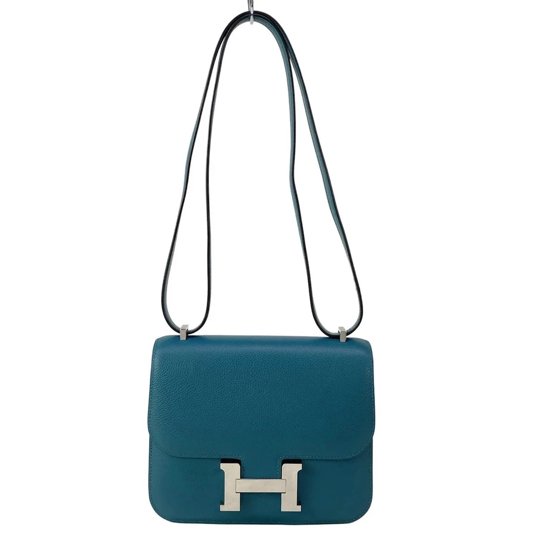 HERMES CONSTANCE 3 VERT BOSPHORE EVERCOLOR SHOULDER BAG (1 of 9)