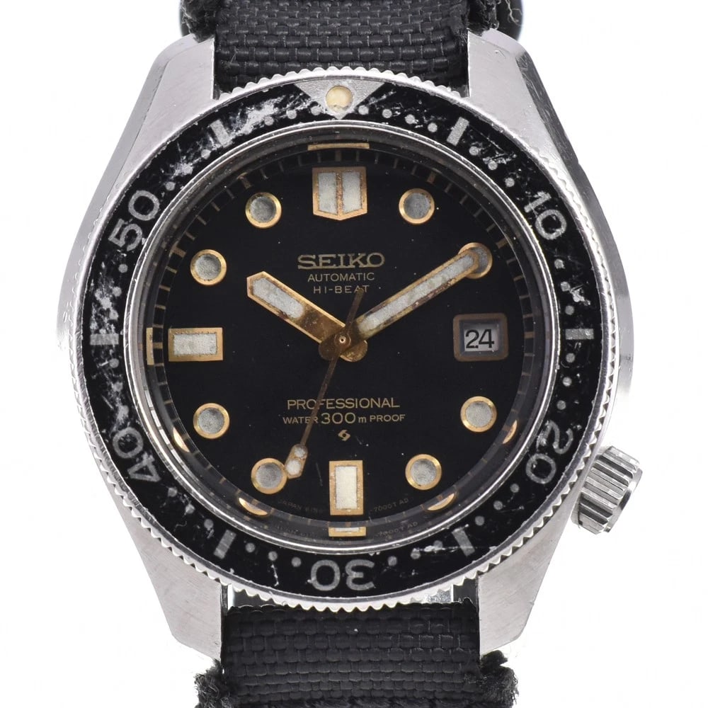 SEIKO PROFESSIONAL DIVER AUTOMATIC MEN'S, WATCH: SEIKO Professional diver Automatic Men's, Watch Brand: SEIKO Type/Style: Wristwatch Material: Band Material Nylon, Case Material Stainless Steel Color: Band Color black, Dial Color black, Case Color