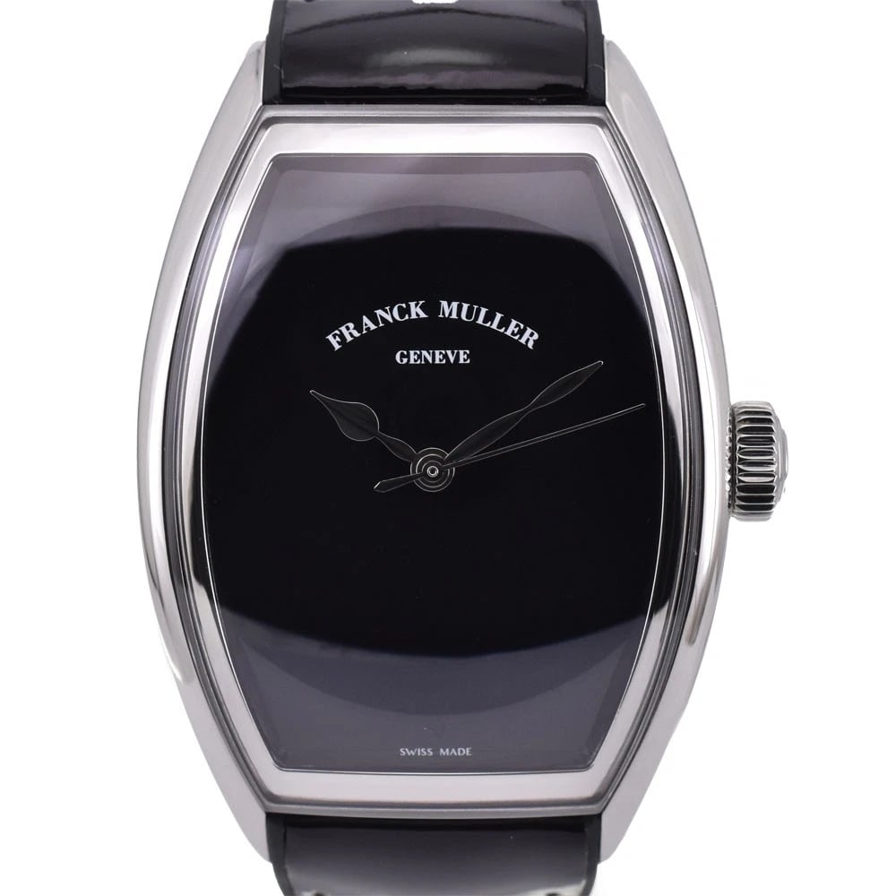FRANCK MULLER GRAND CURVEX PIANO MEN'S, WATCH: FRANCK MULLER Grand Curvex Piano Men's, Watch Brand: FRANCK MULLER Type/Style: Wristwatch Material: Band Material rubber, Case Material Stainless Steel Color: Band Color black, Dial Color black, Case 