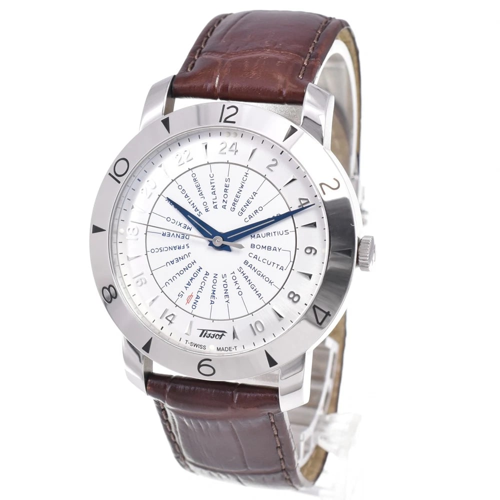 TISSOT HERITAGE WORLDTIMER AUTOMATIC MEN'S WATCH - 2