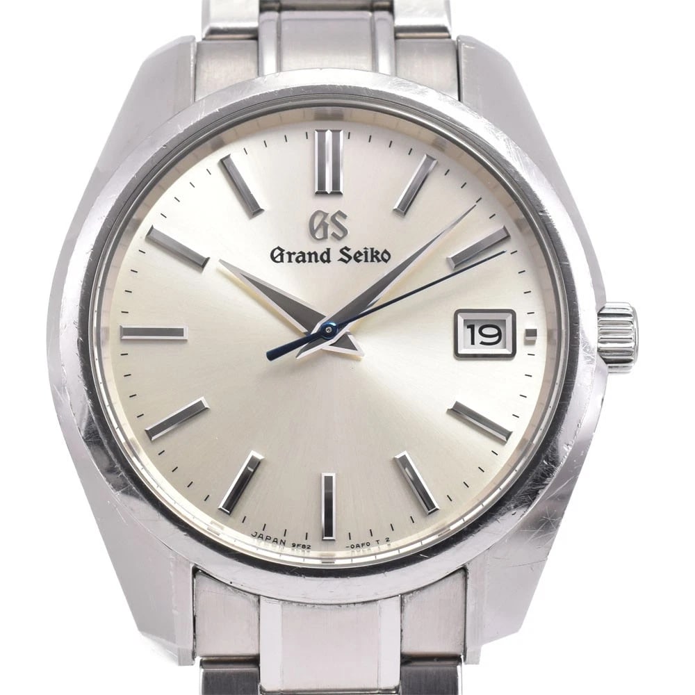 SEIKO GRAND SEIKO HERITAGE COLLECTION QUARTZ MEN'S WATCH: SEIKO Grand Seiko Heritage Collection Quartz Men's Watch Brand: SEIKO Type/Style: Wristwatch Material: Band Material Stainless Steel, Case Material Stainless Steel Color: Band Color Silver, Dial Color