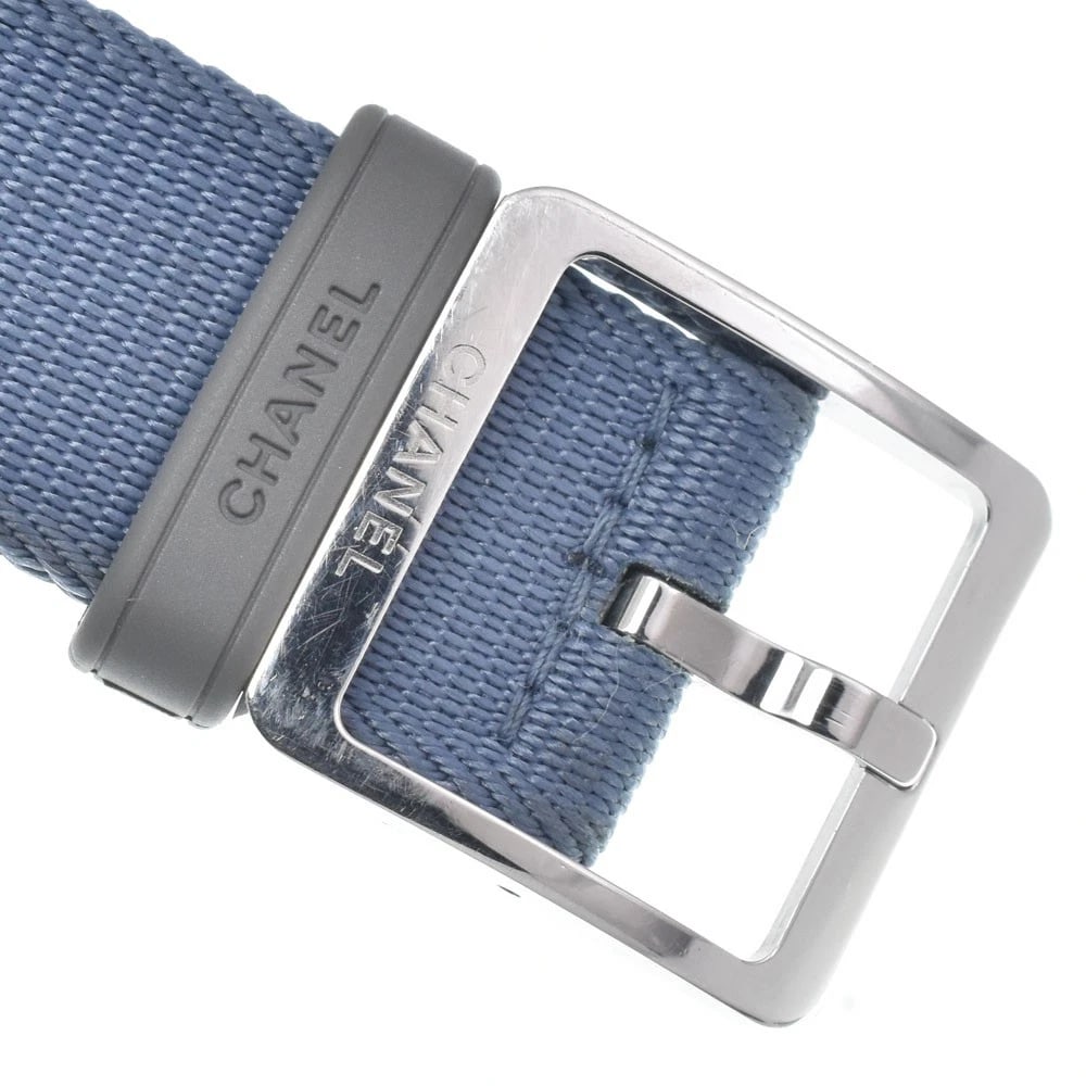 CHANEL J12 LIGHT BLUE DIAL AUTOMATIC LADIES WATCH - 5