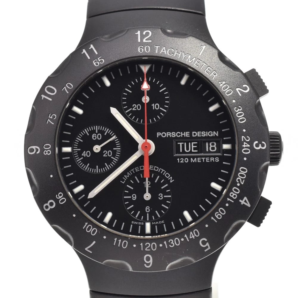 PORSCHE DESIGN ETERNA COLLABORATION CHRONOGRAPH AUTOMATIC MEN'S, WATCH (1 of 4)