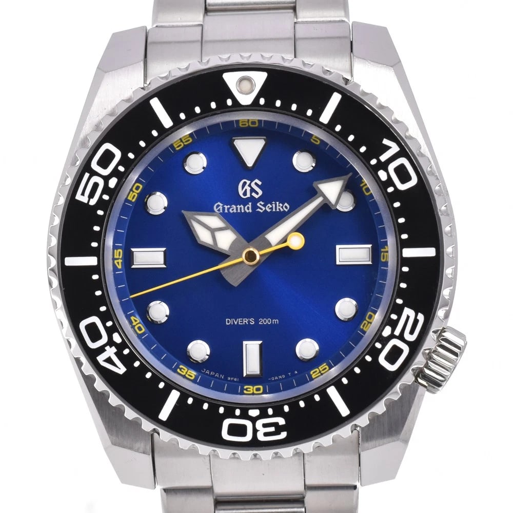 SEIKO GRAND SEIKO SPORTS COLLECTION DIVERS QUARTZ MEN WATCH: SEIKO Grand Seiko Sports Collection Divers Quartz Men Watch Brand: SEIKO Type/Style: Wristwatch Material: Band Material Stainless Steel, Case Material Stainless Steel Color: Band Color Silver, Dial Co