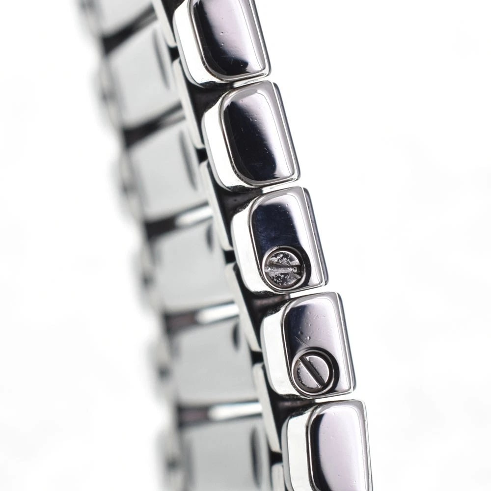 CHANEL CODE COCO CERAMIC/SS/DIAMOND DIAMOND DIAL LADIES WATCH - 6