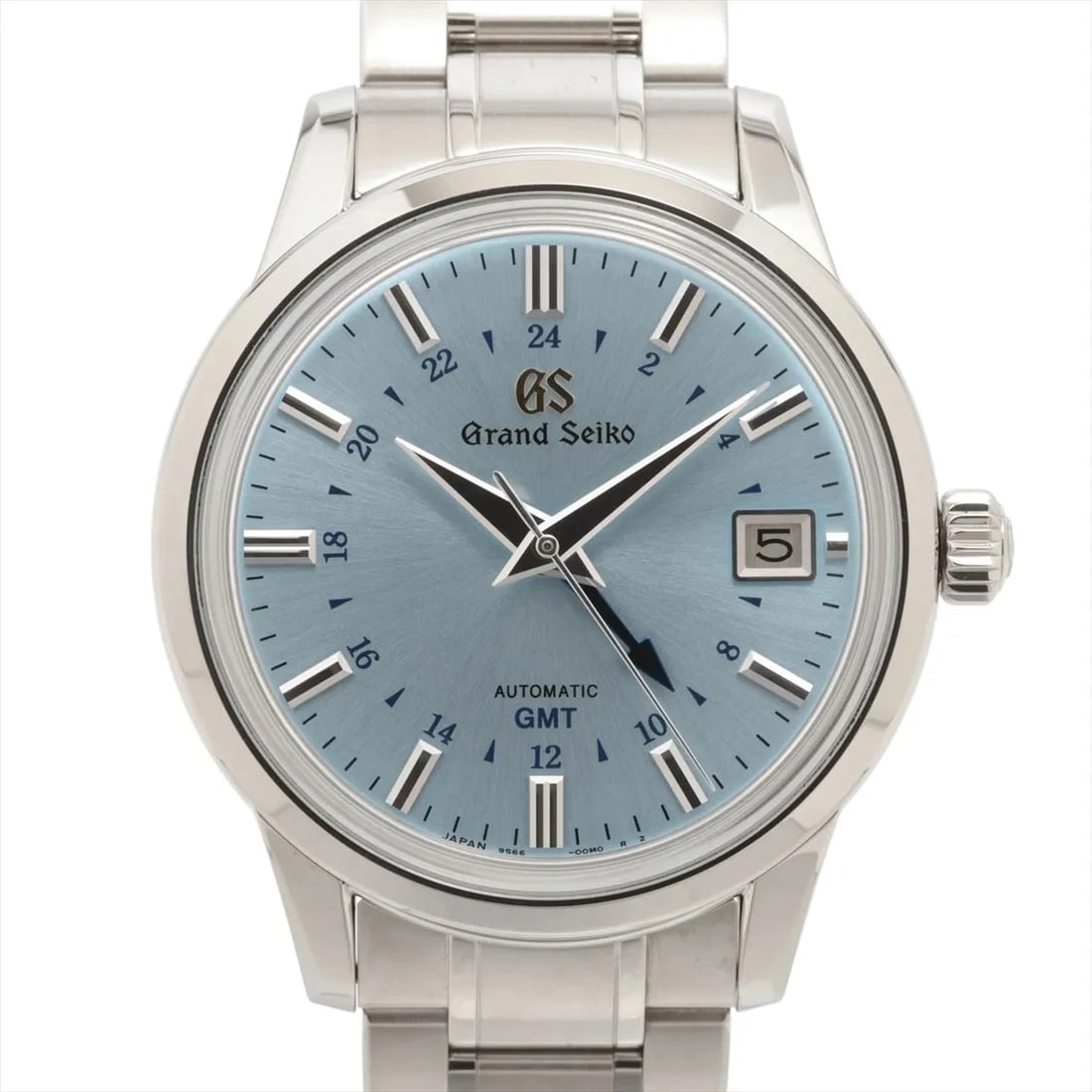 GRAND SEIKO ELEGANCE COLLECTION SS BLUE DIAL, WATCH: Grand Seiko Elegance Collection SS blue dial, Watch Brand: Grand Seiko Type/Style: Wristwatch Material: SS Color: blue Size: Case:W1.2 x H1.6inch / W39.5 x H46.9 Circumference of Wrist:7.7inch / 19.5 