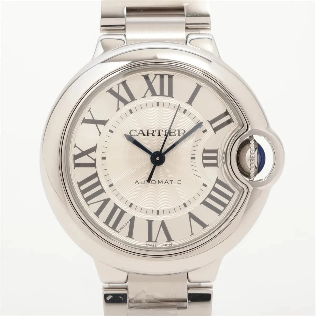 CARTIER BALLON BLEU SS SILVER-FACE, WATCH (1 of 4)