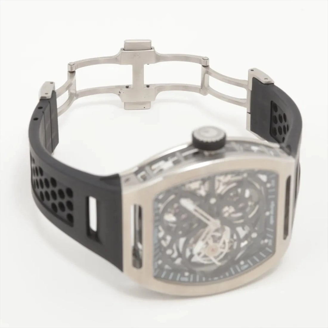 ZERO TIME SS & RUBBER SKELETON DIAL, WATCH - 4