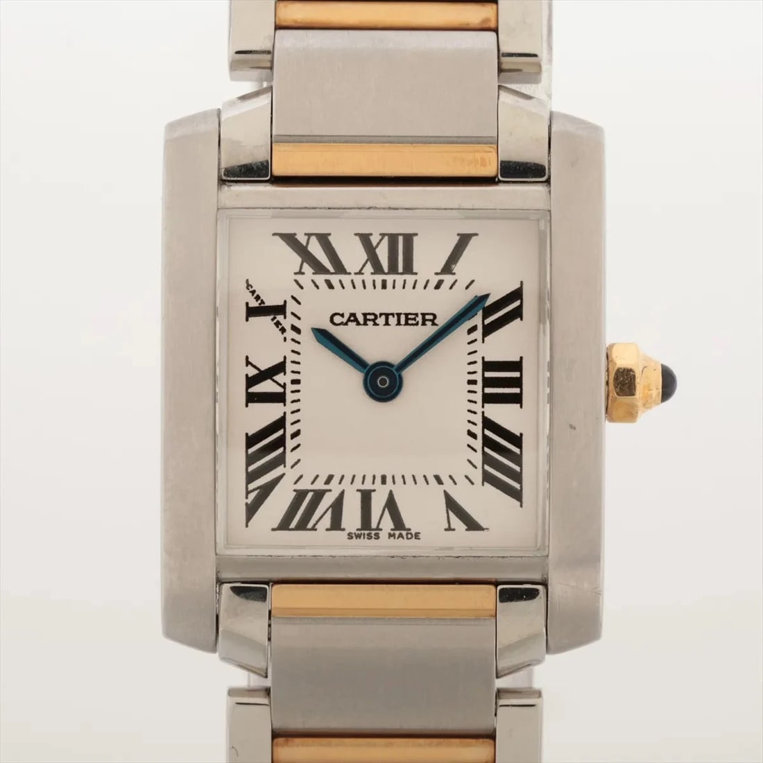 CARTIER TANK FRANCAISE SM SS?YG IVORY-FACE, WATCH (1 of 4)