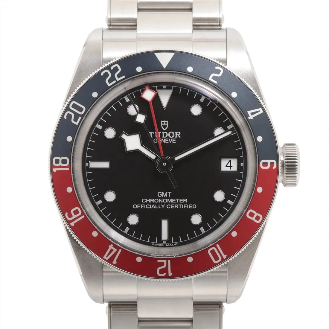 TUDOR BLACK BAY GMT SS BLACK DIAL, WATCH (1 of 3)