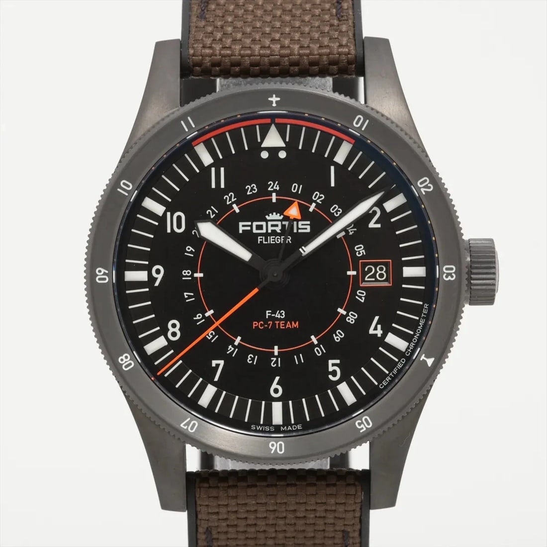 FORTIS FRIEGER TI X RUBBER BLACK DIAL, WATCH (1 of 4)
