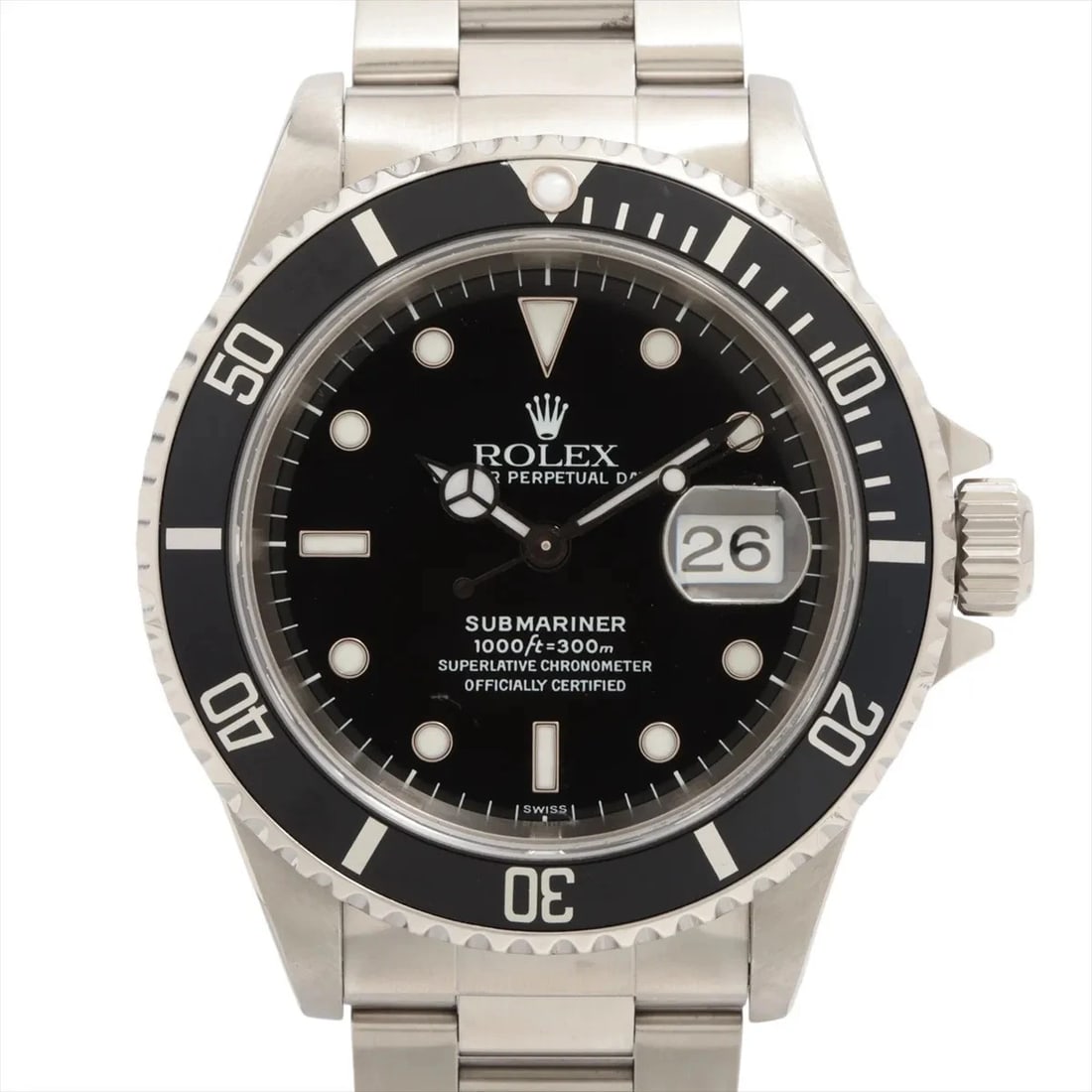 ROLEX SUBMARINER DATE SS BLACK DIAL, WATCH (1 of 4)