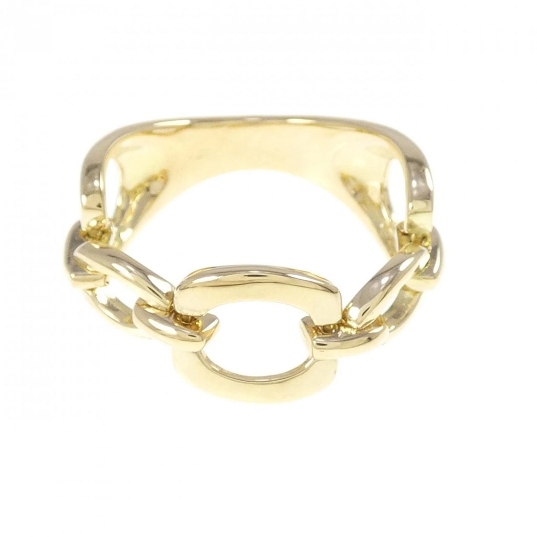 K18YG RING: K18YG ring Brand: Unbranded Type/Style: Ring Material: 18K Yellow Gold, Color: Yellow Gold Size: US 6 Accessories: None Accessories Notice: When purchasing pre-owned goods, please refer to the photos