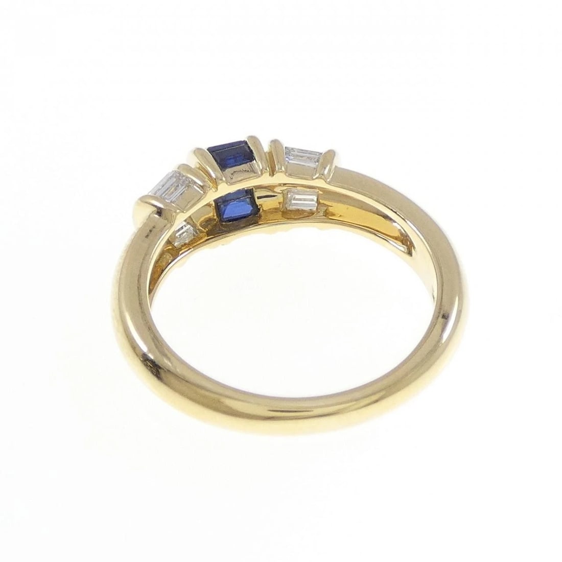 750YG SAPPHIRE RING - 3