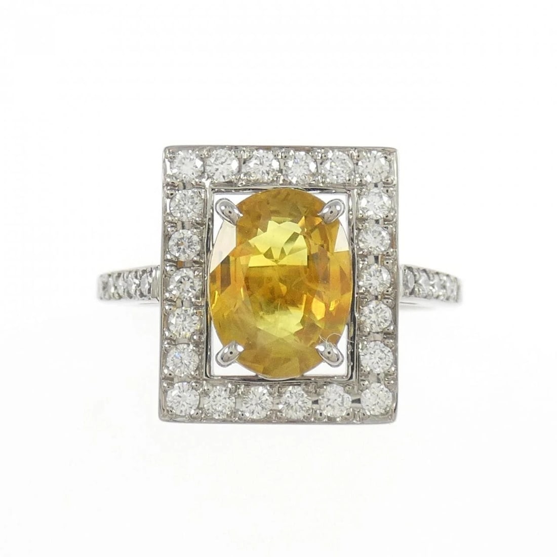 K18WG SAPPHIRE RING - 2