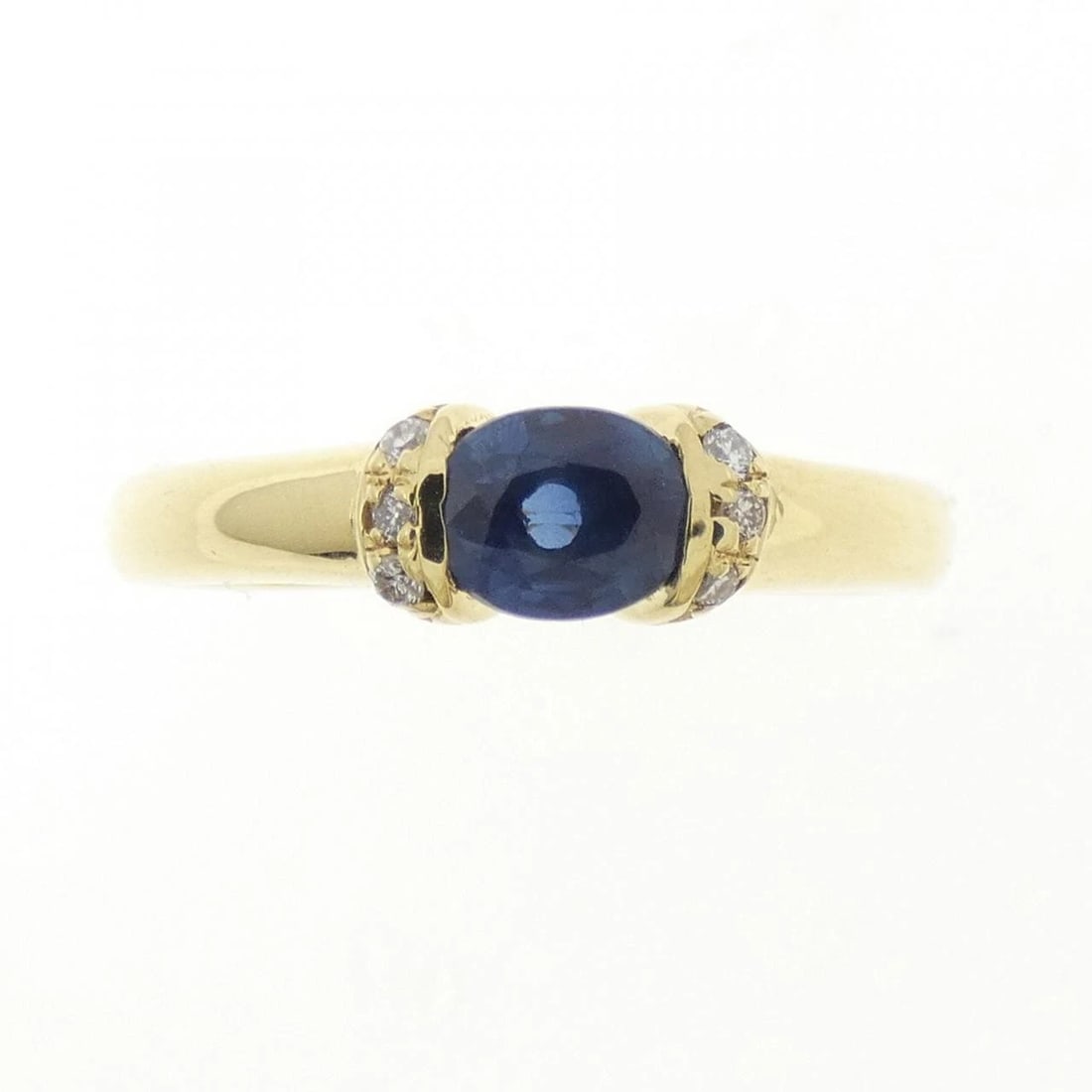K18YG SAPPHIRE RING - 2