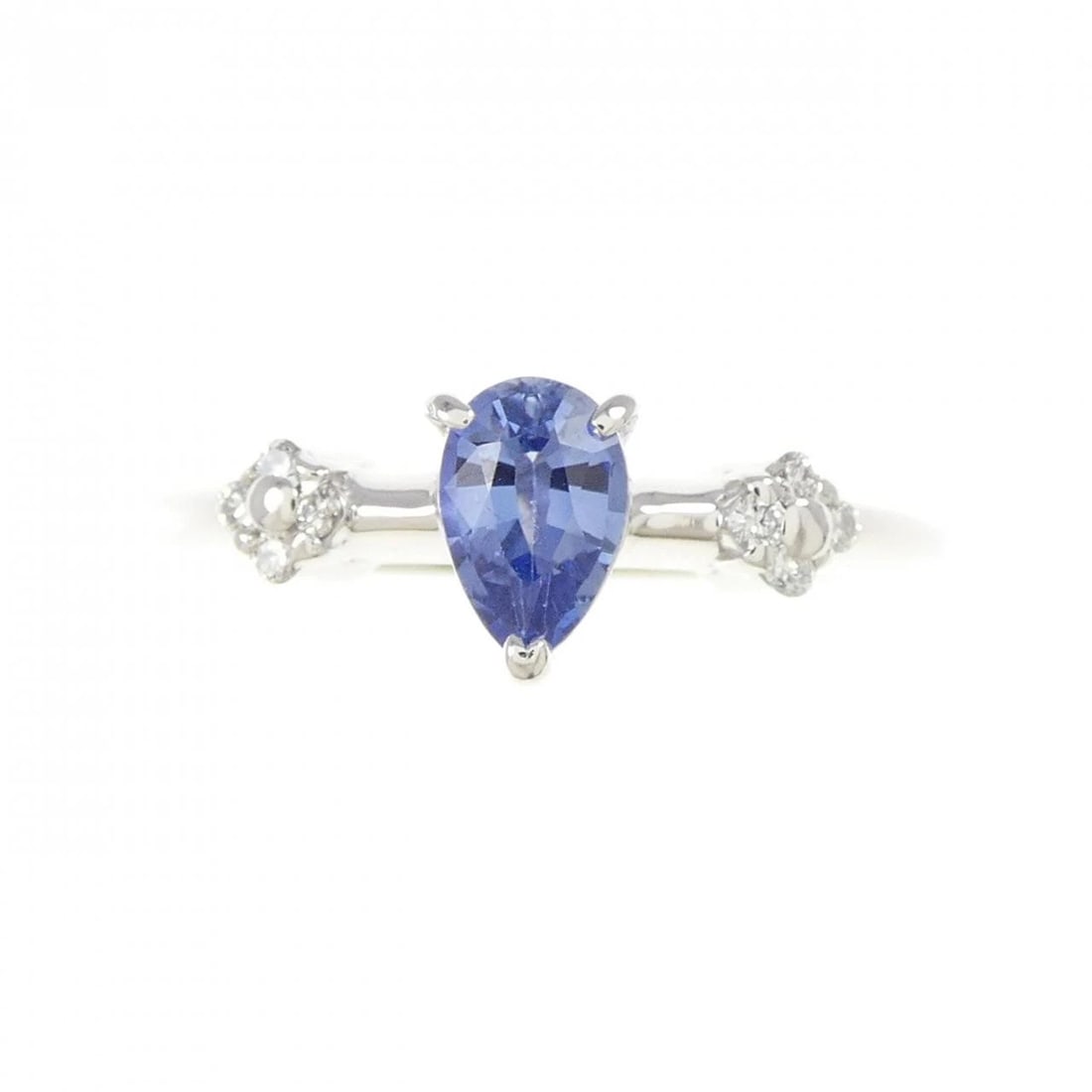 K18WG SAPPHIRE RING - 2