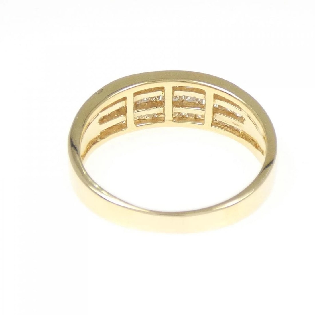 K18YG DIAMOND RING - 3