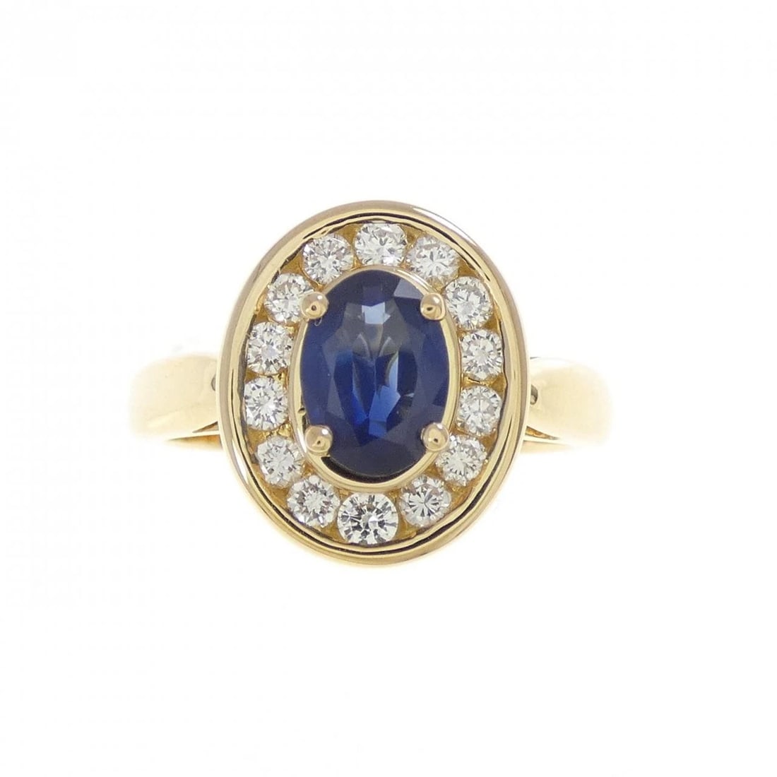 K18YG SAPPHIRE RING - 2