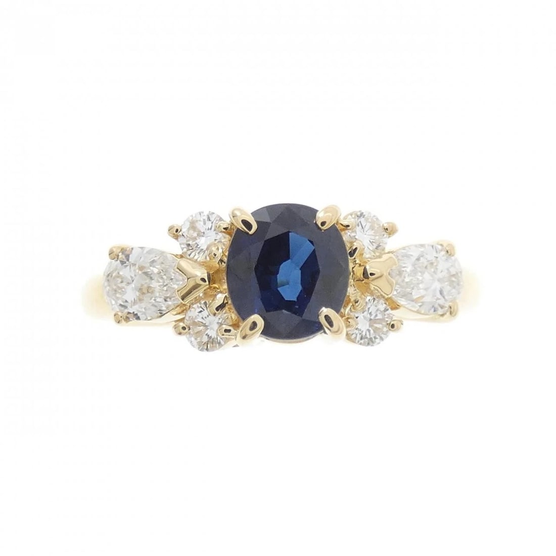 K18YG SAPPHIRE RING - 2
