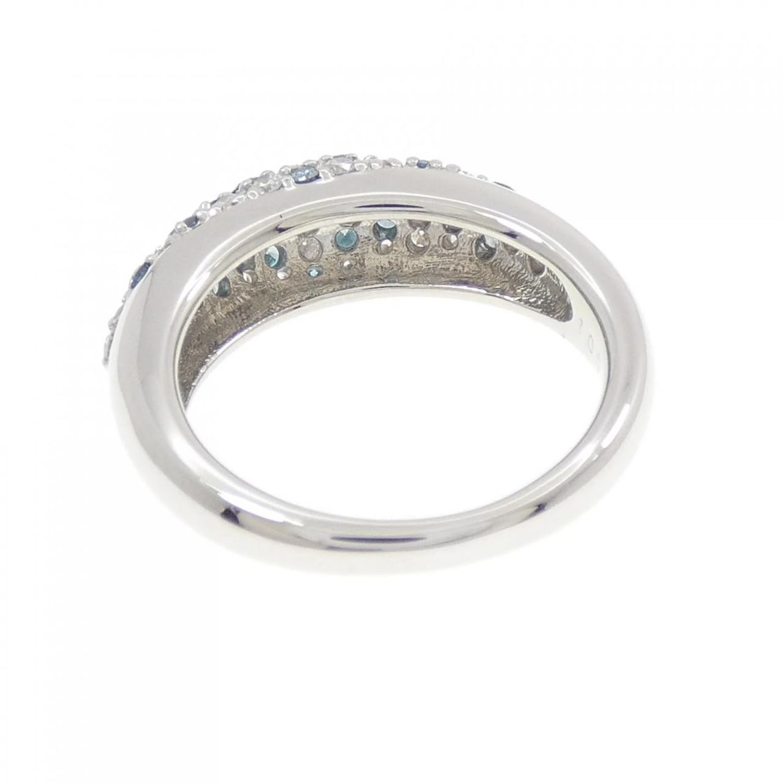 PT900 PAVE DIAMOND RING - 3