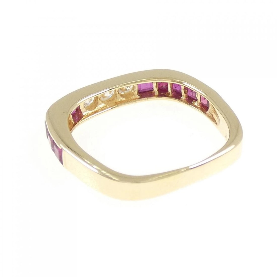 18K YELLOW GOLD RUBY RING - 3
