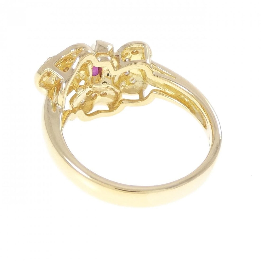 K18YG RUBY RING - 3