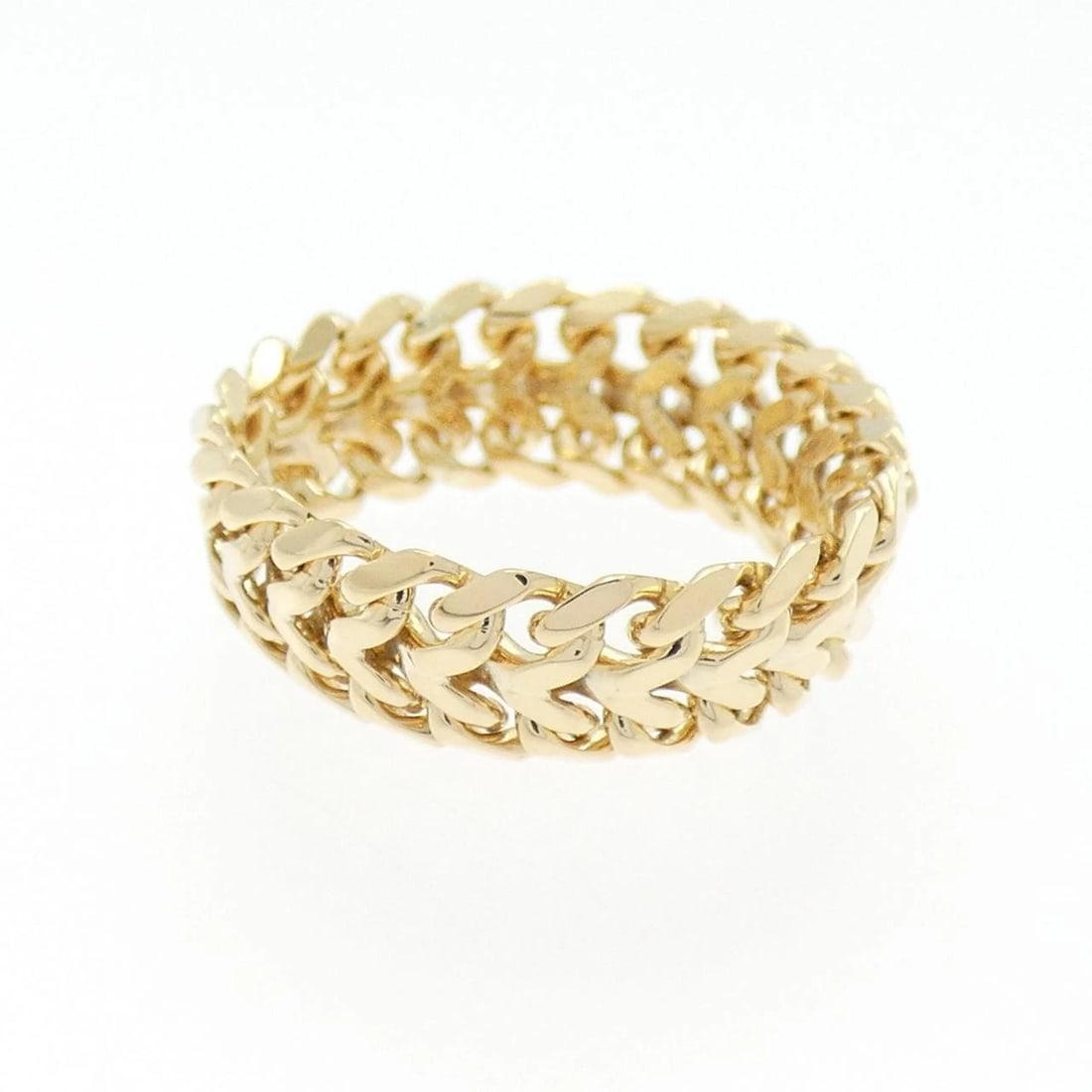 K18YG RING: K18YG ring Brand: Unbranded Type/Style: Ring Material: 18K Yellow Gold, Color: Yellow Gold Size: US 6 1/4 Accessories: None Accessories Notice: When purchasing pre-owned goods, please refer to the