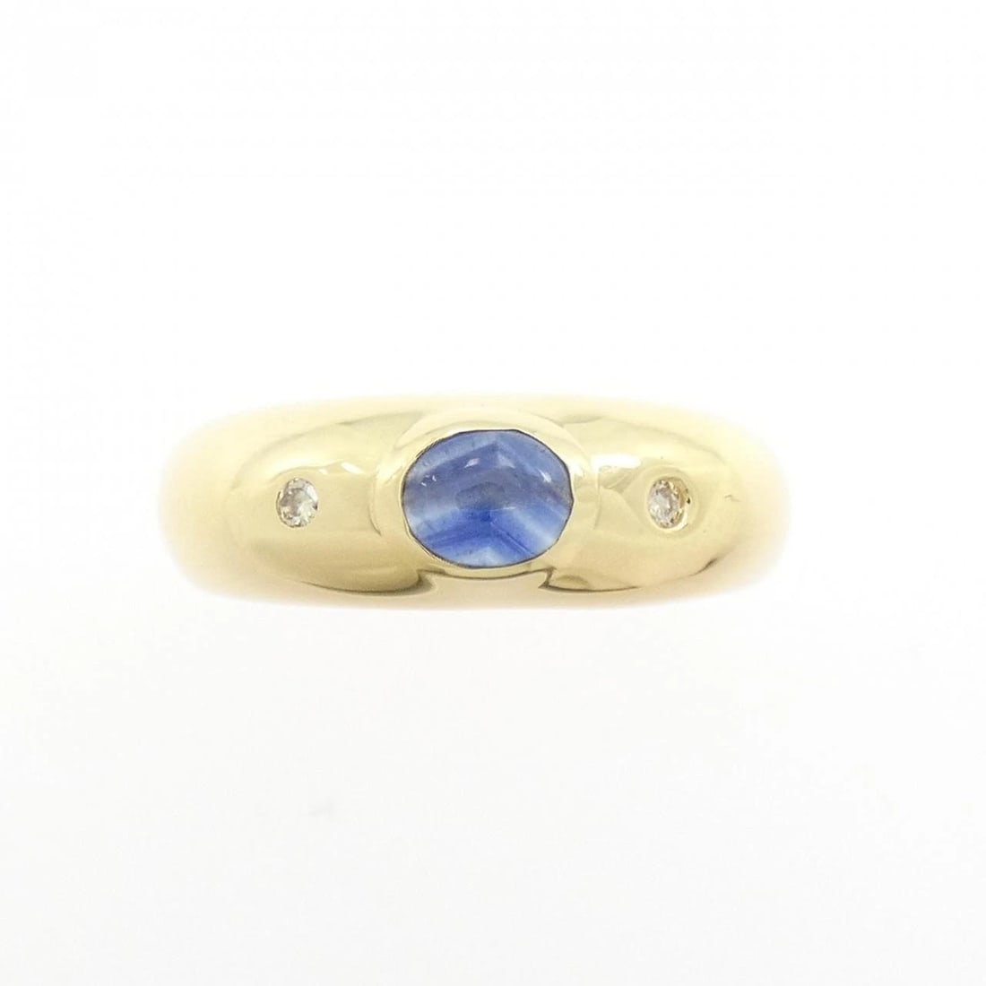 K18YG SAPPHIRE RING - 2