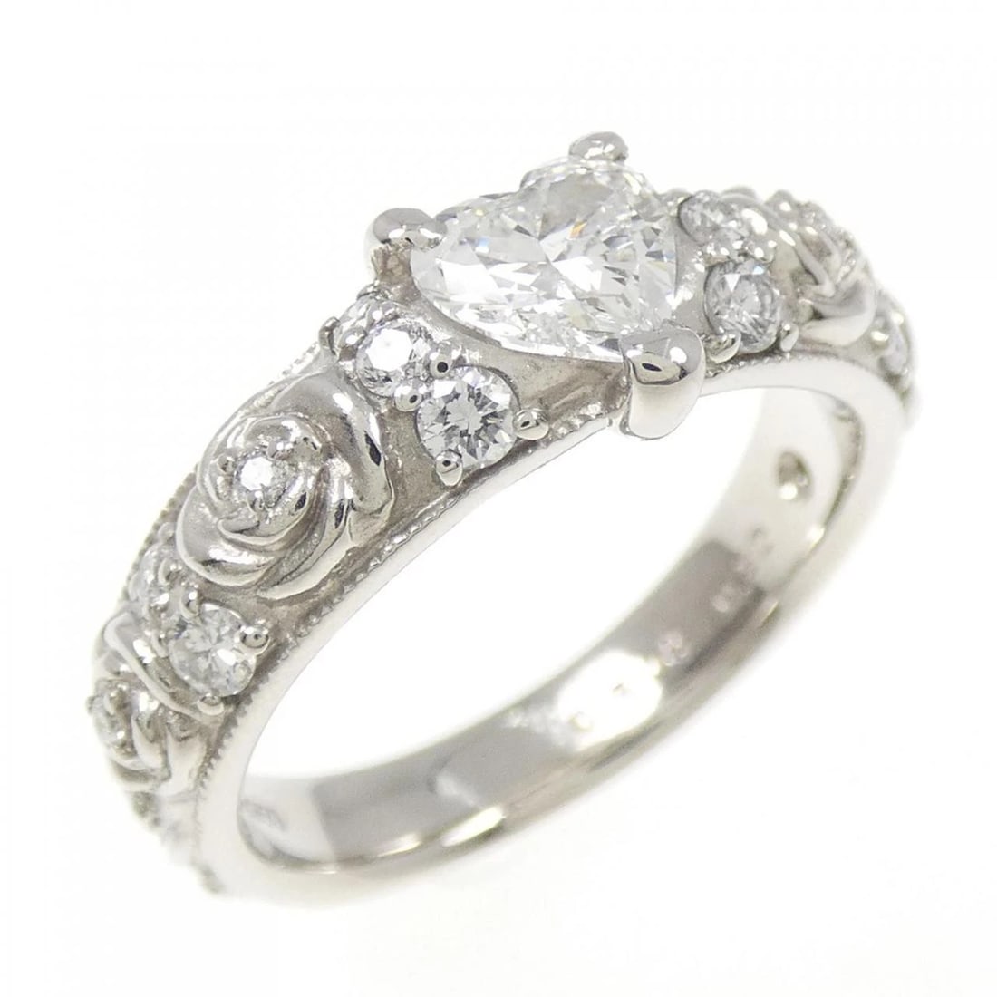 PT950 DIAMOND RING: PT950 Diamond Ring Brand: Unbranded Type/Style: Diamond Ring Material: Platinum950, Color: Platinum Size: US 5 3/4 Accessories: None Accessories Notice: When purchasing pre-owned goods, pl