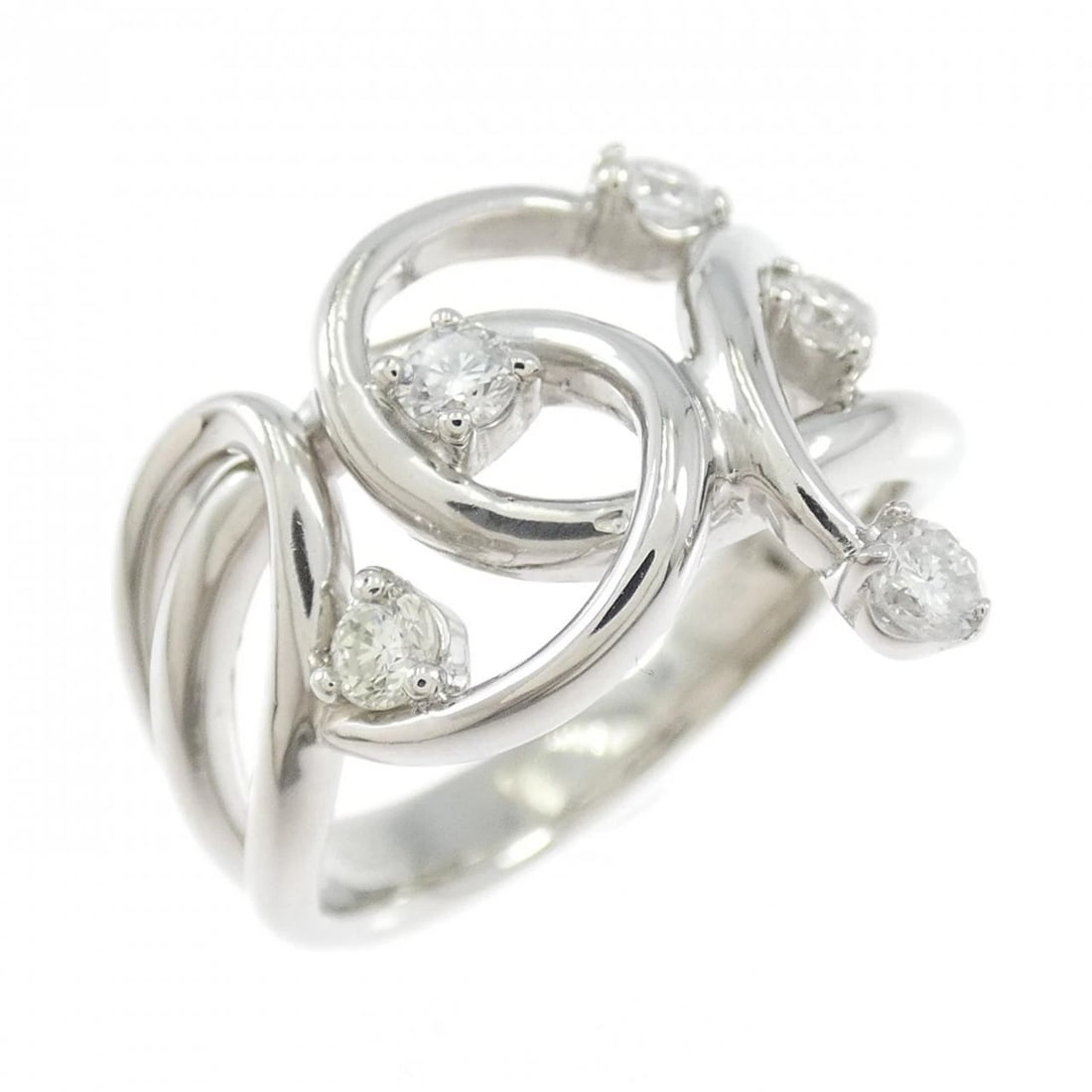PT900 DIAMOND RING: PT900 Diamond Ring Brand: Unbranded Type/Style: Diamond Ring Material: Platinum900, Main Stone/Creation Natural Color: Platinum Size: US 5 1/4 Accessories: None Accessories Notice: When purchasing