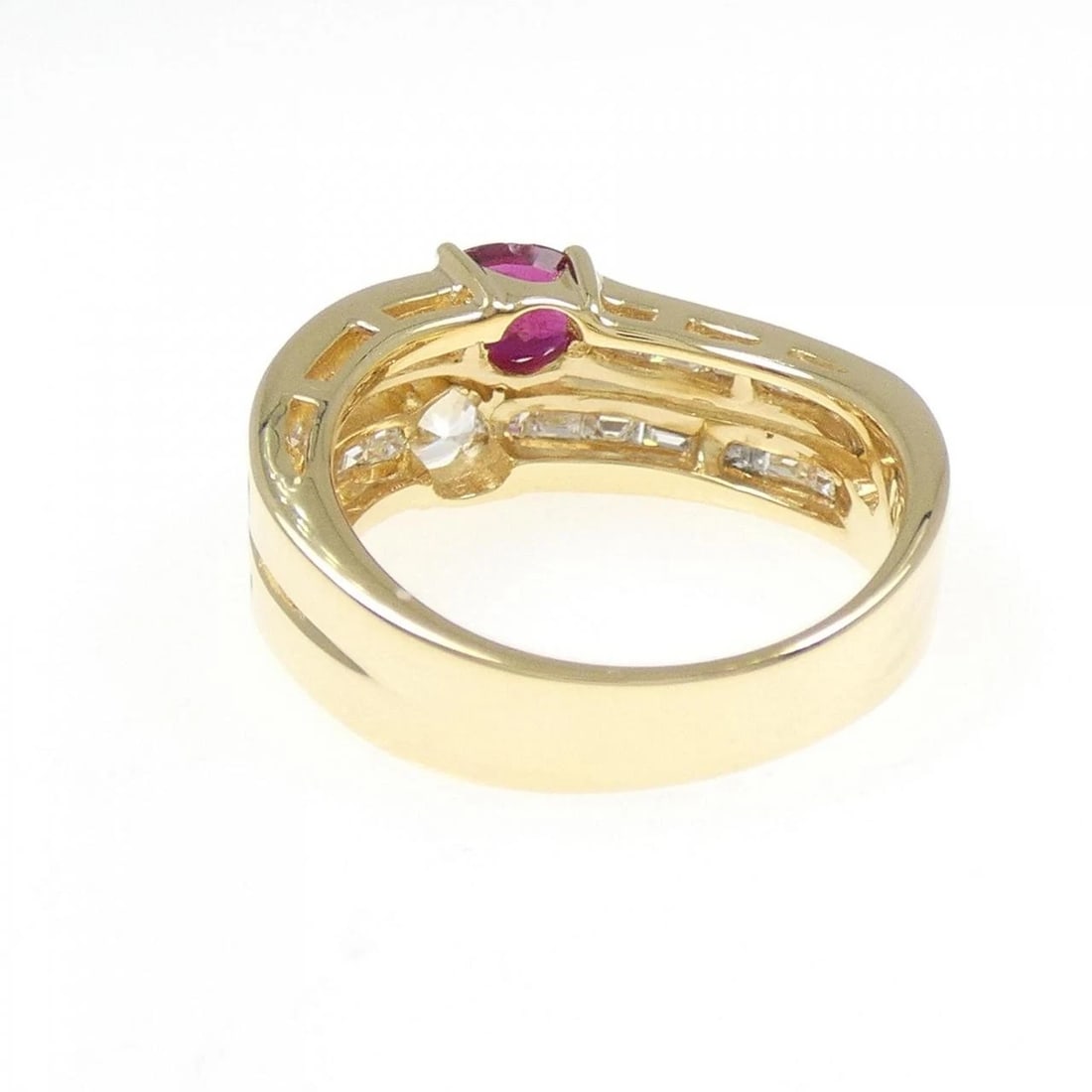 K18YG RUBY RING - 3