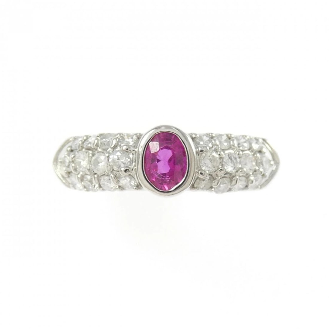 PT900 RUBY RING - 2