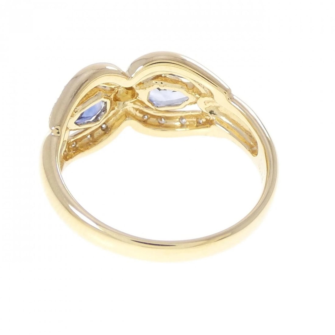K18YG SAPPHIRE RING - 3