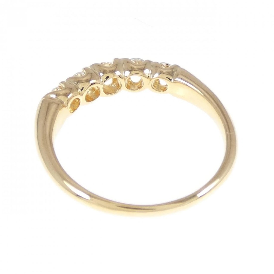 K18YG DIAMOND RING - 3
