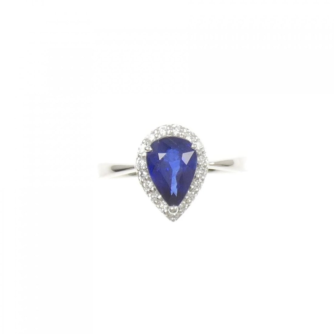 PT950 SAPPHIRE RING - 2