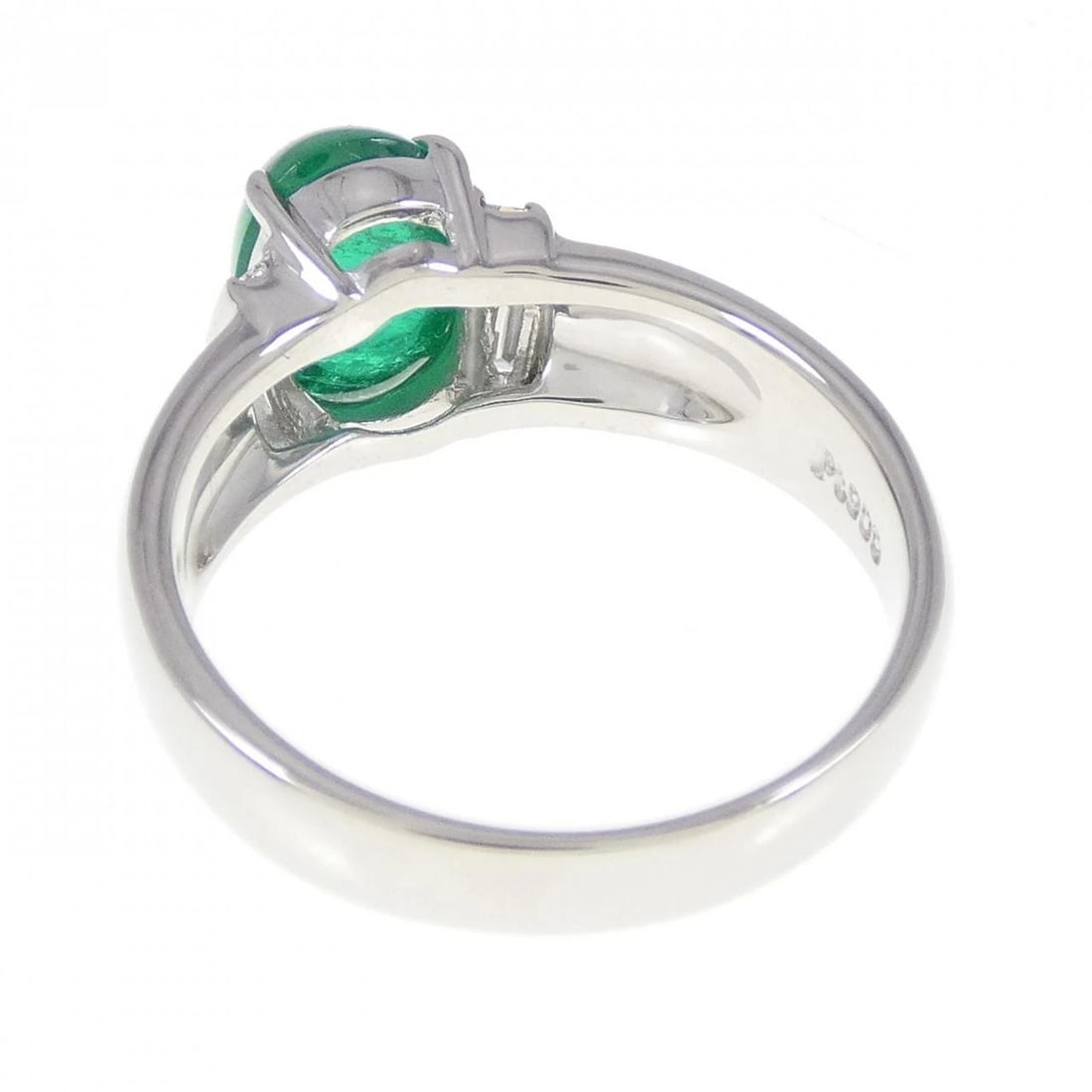 PT900 EMERALD RING - 3