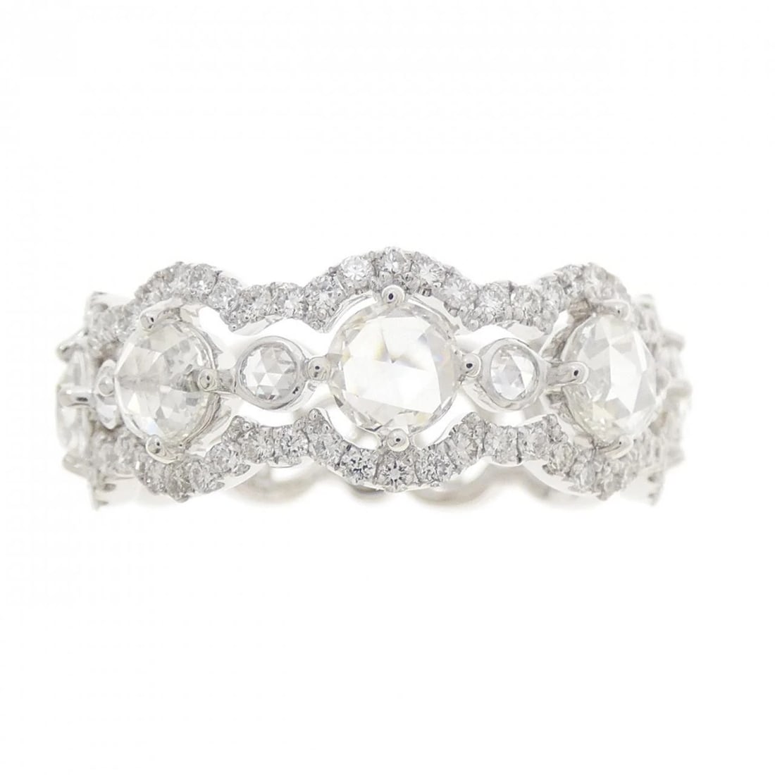 18KWG DIAMOND RING - 2