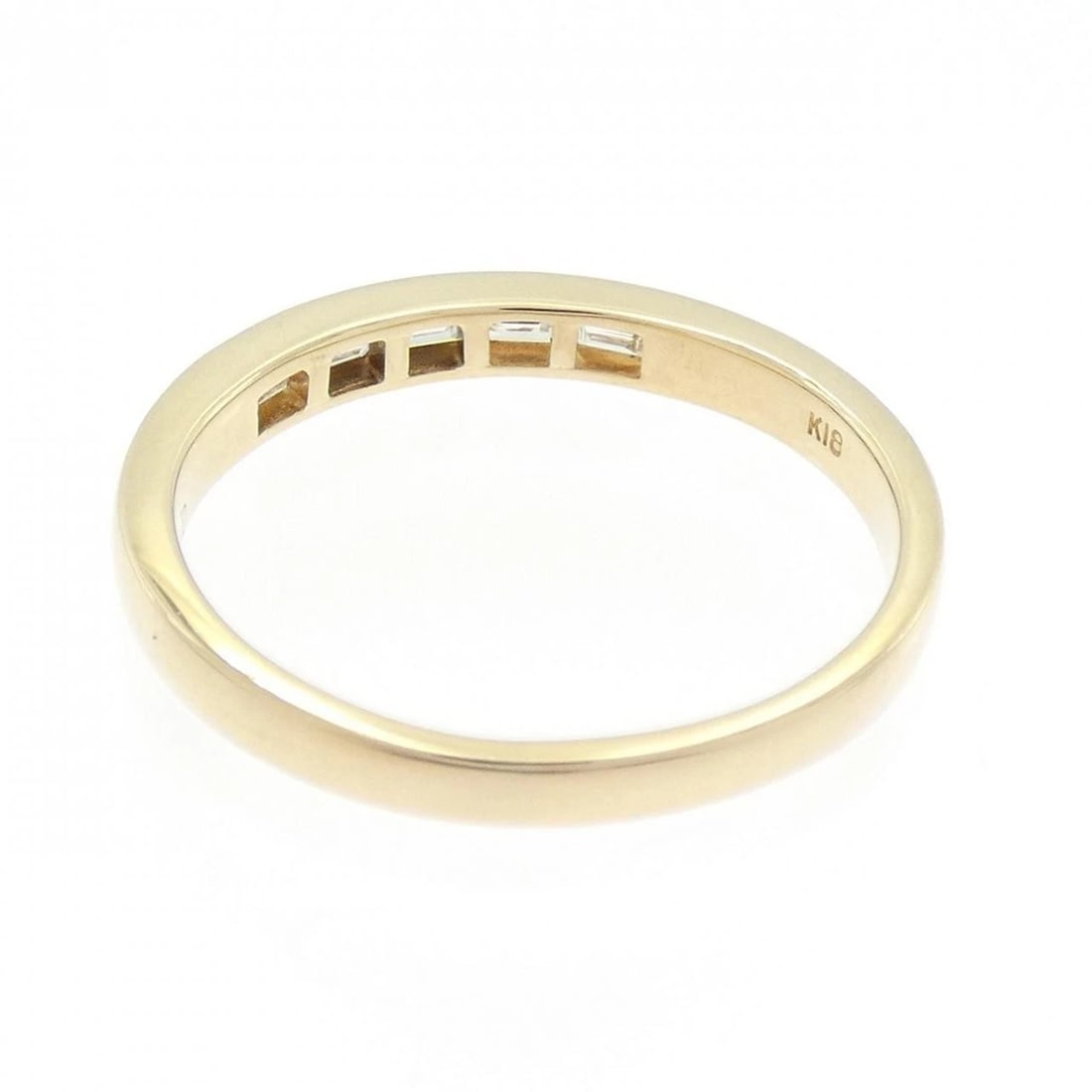 K18YG DIAMOND RING - 3